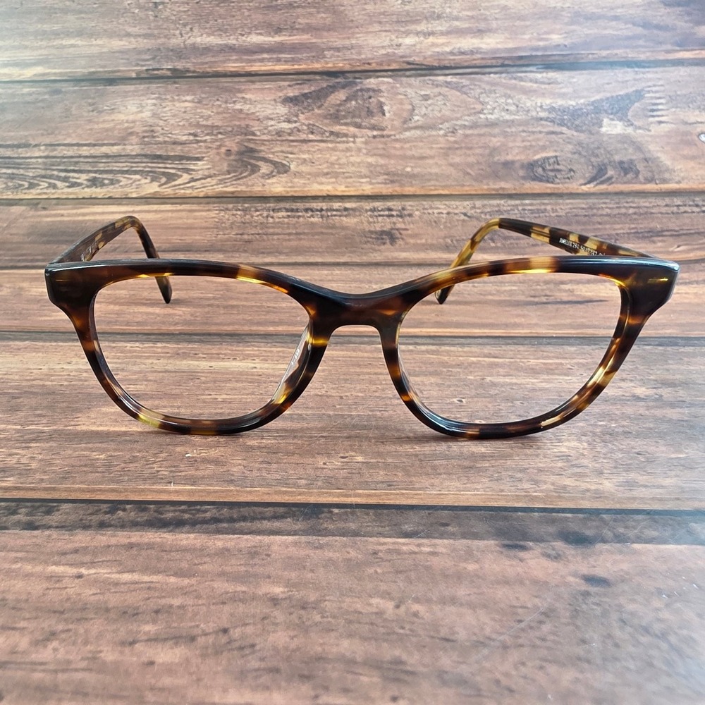 Warby Parker Ameliaโ Women's Tortoise Cat-Eye Eyeglasses 50-17-142